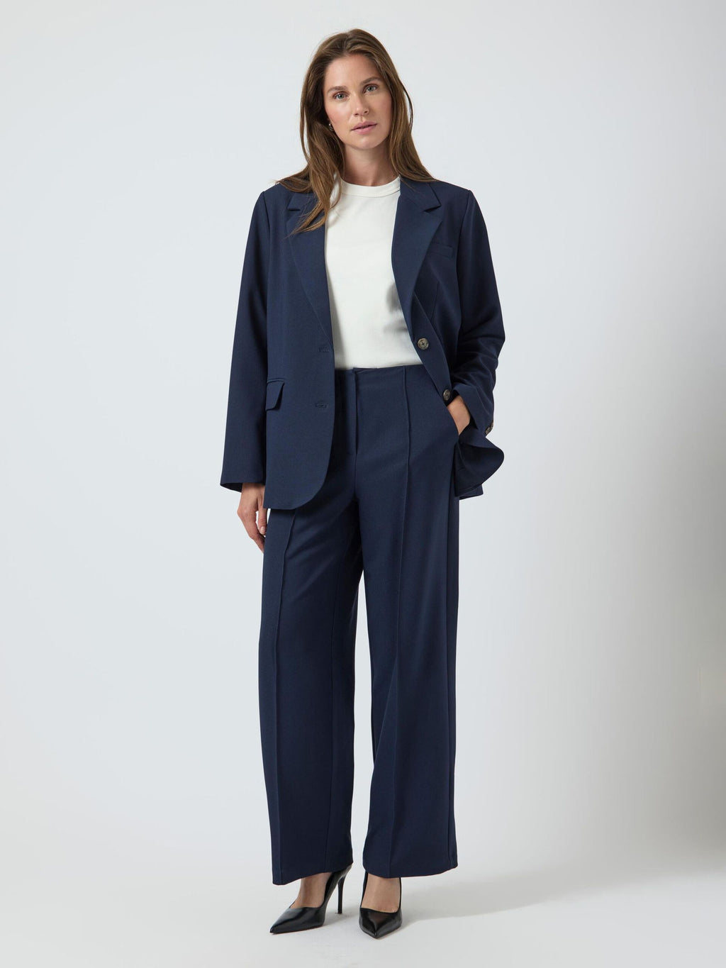  YASREEMAJ HIGH-WAIST BROEK