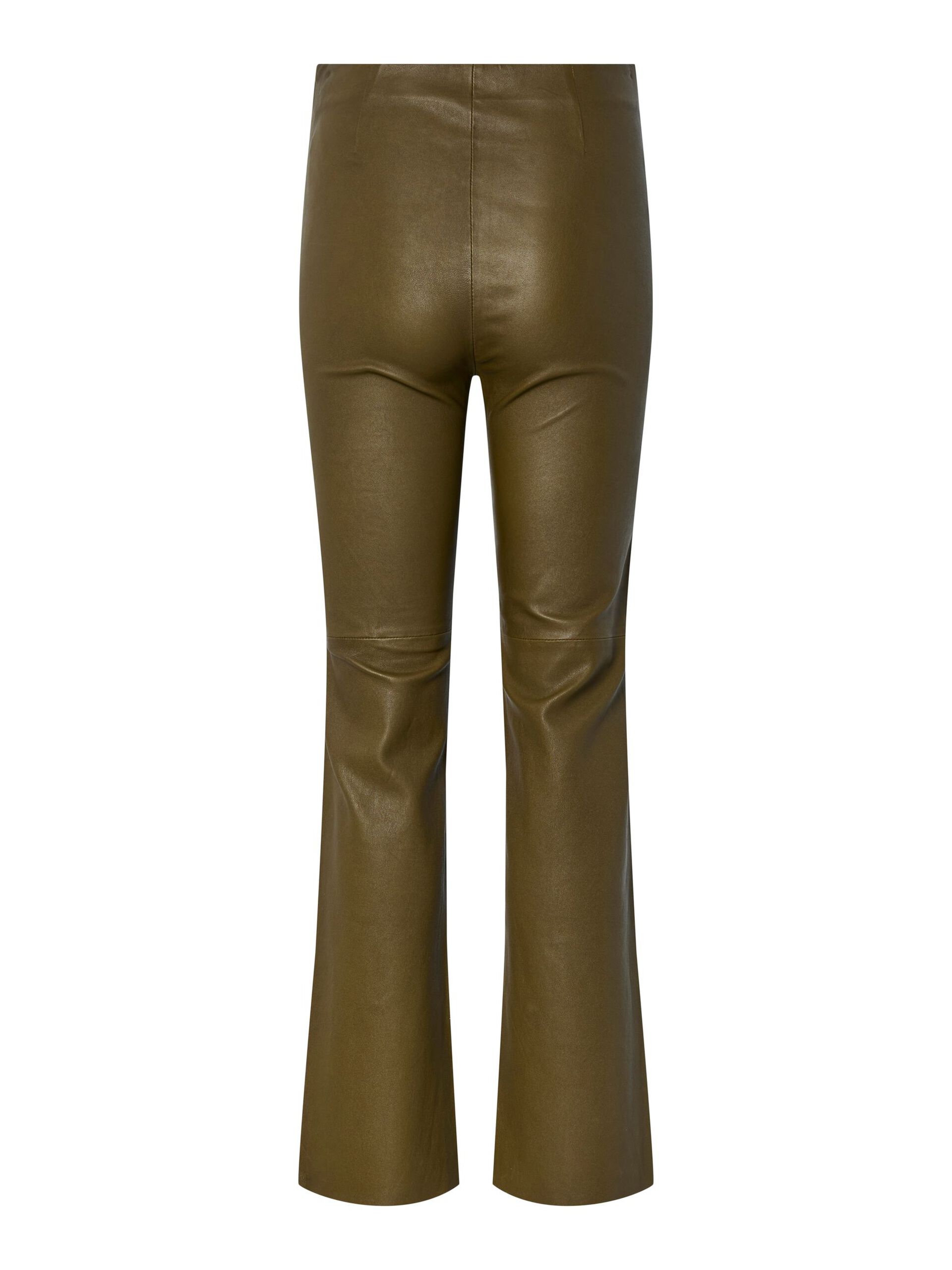  YASZELLU LEREN BROEK