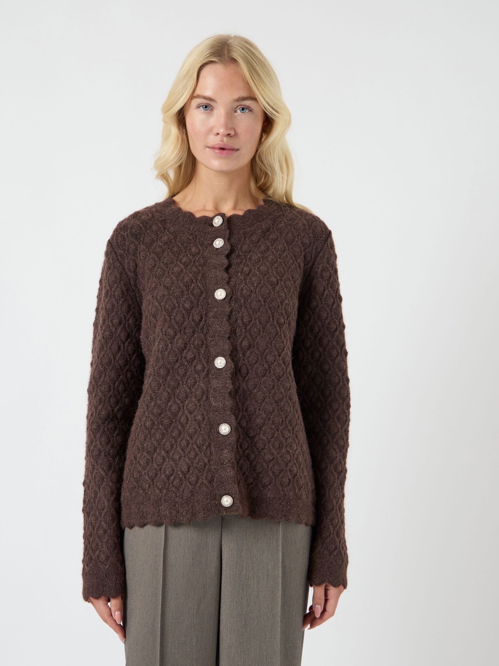  YASBUBBLE GEBREID VEST