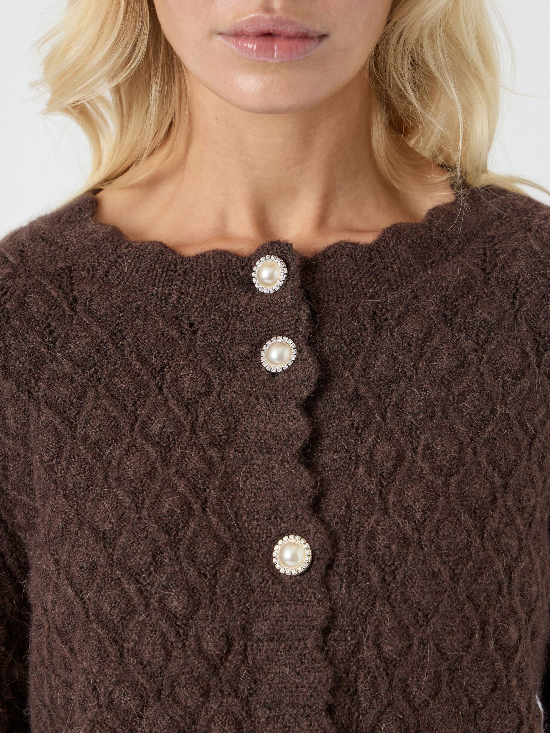  YASBUBBLE GEBREID VEST