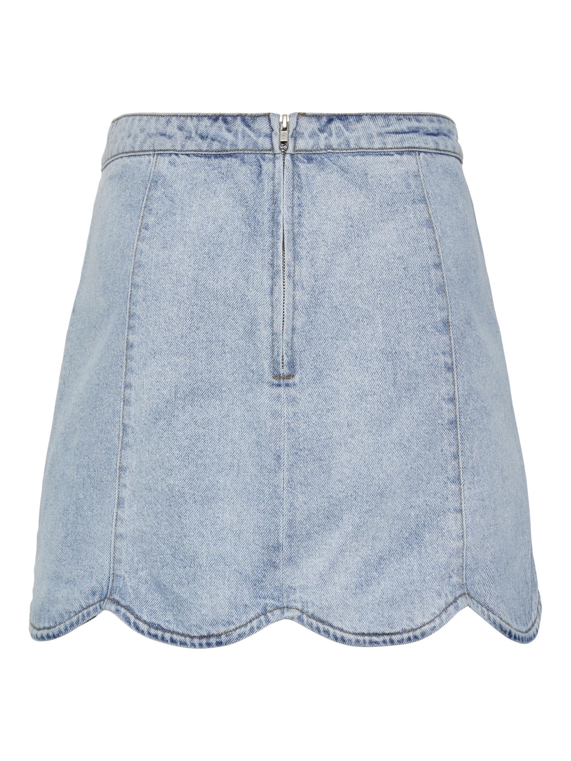  YASSCALLOP DENIM ROK