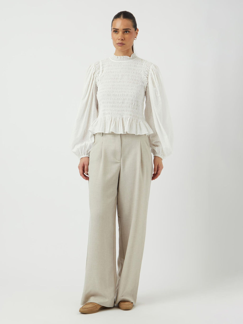  YASSAU TOP MET LANGE MOUWEN
