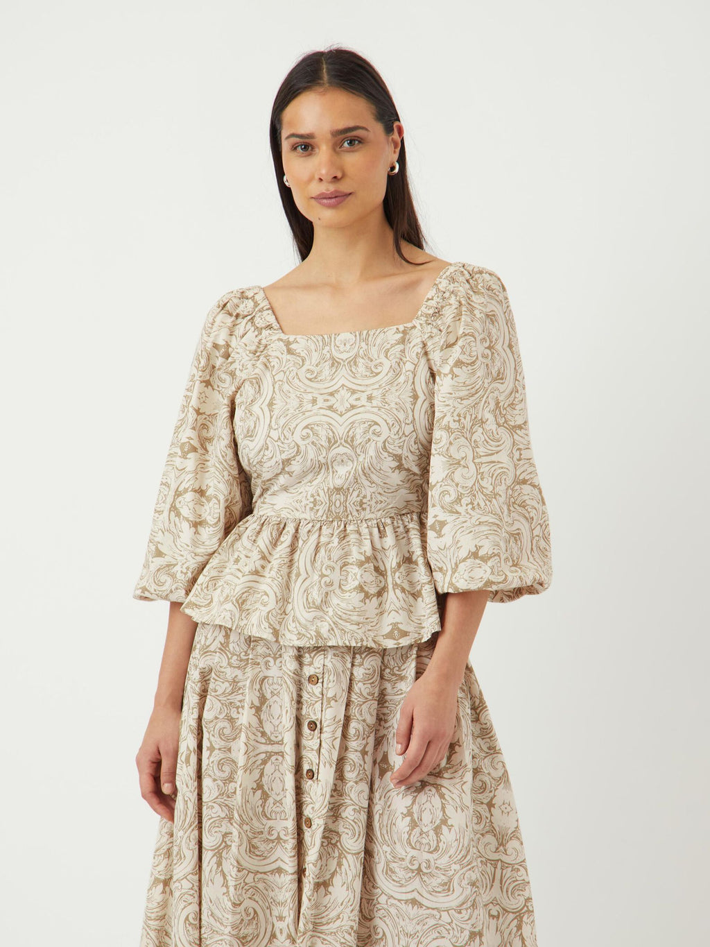  YASARA TOP MET 3/4 MOUWEN