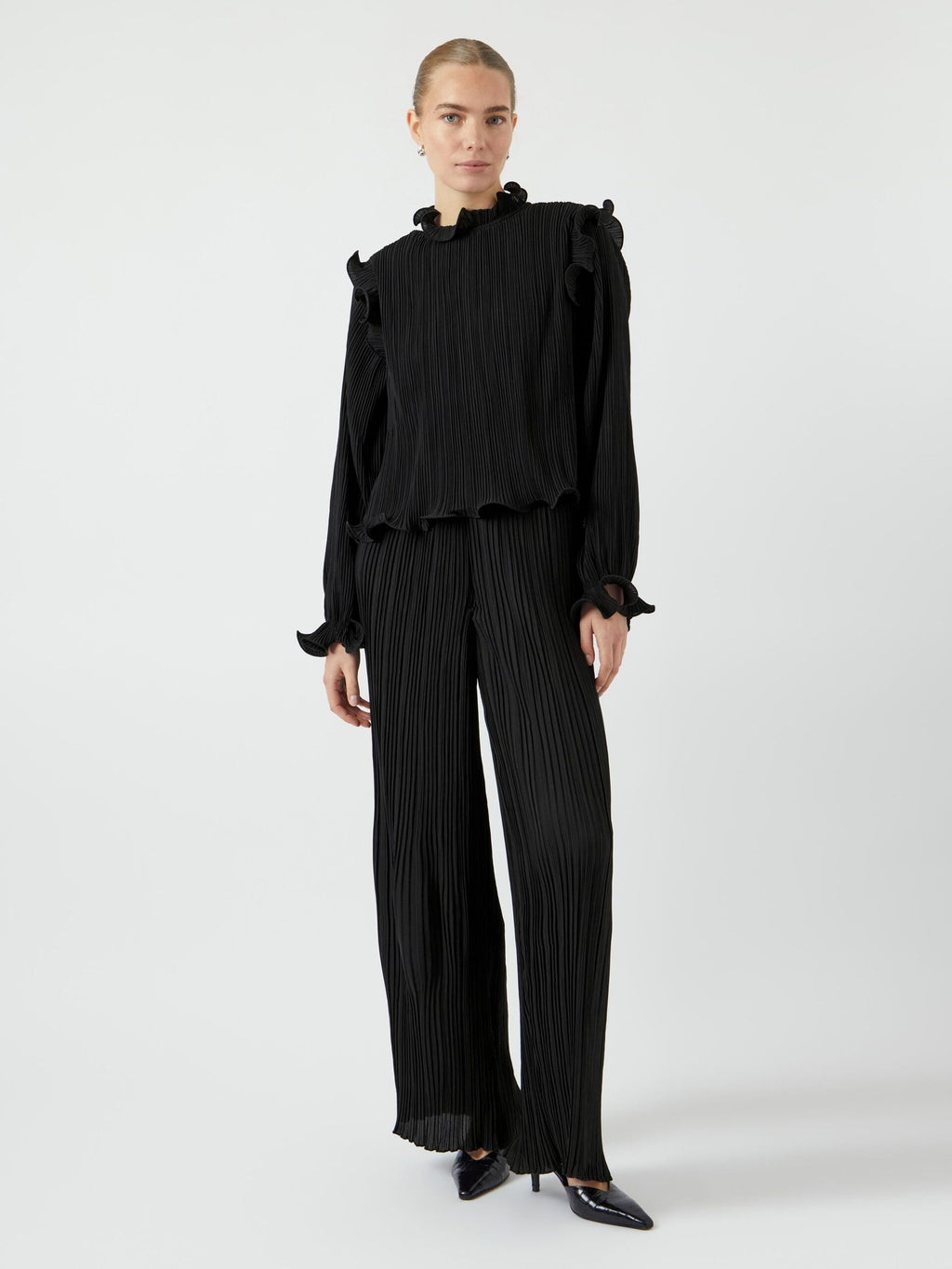  YASPHILINA HIGH-WAIST BROEK