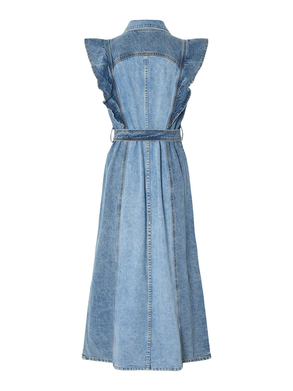  YASCAWI DENIM MAXI-JURK