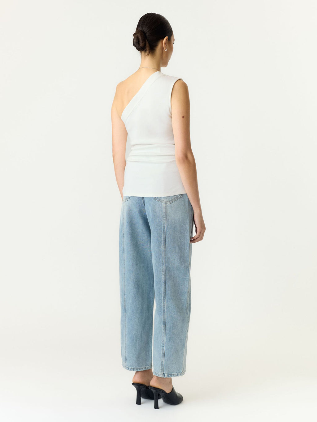  YASVENICE ONE-SHOULDER TOP