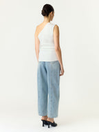 YASVENICE ONE-SHOULDER TOP