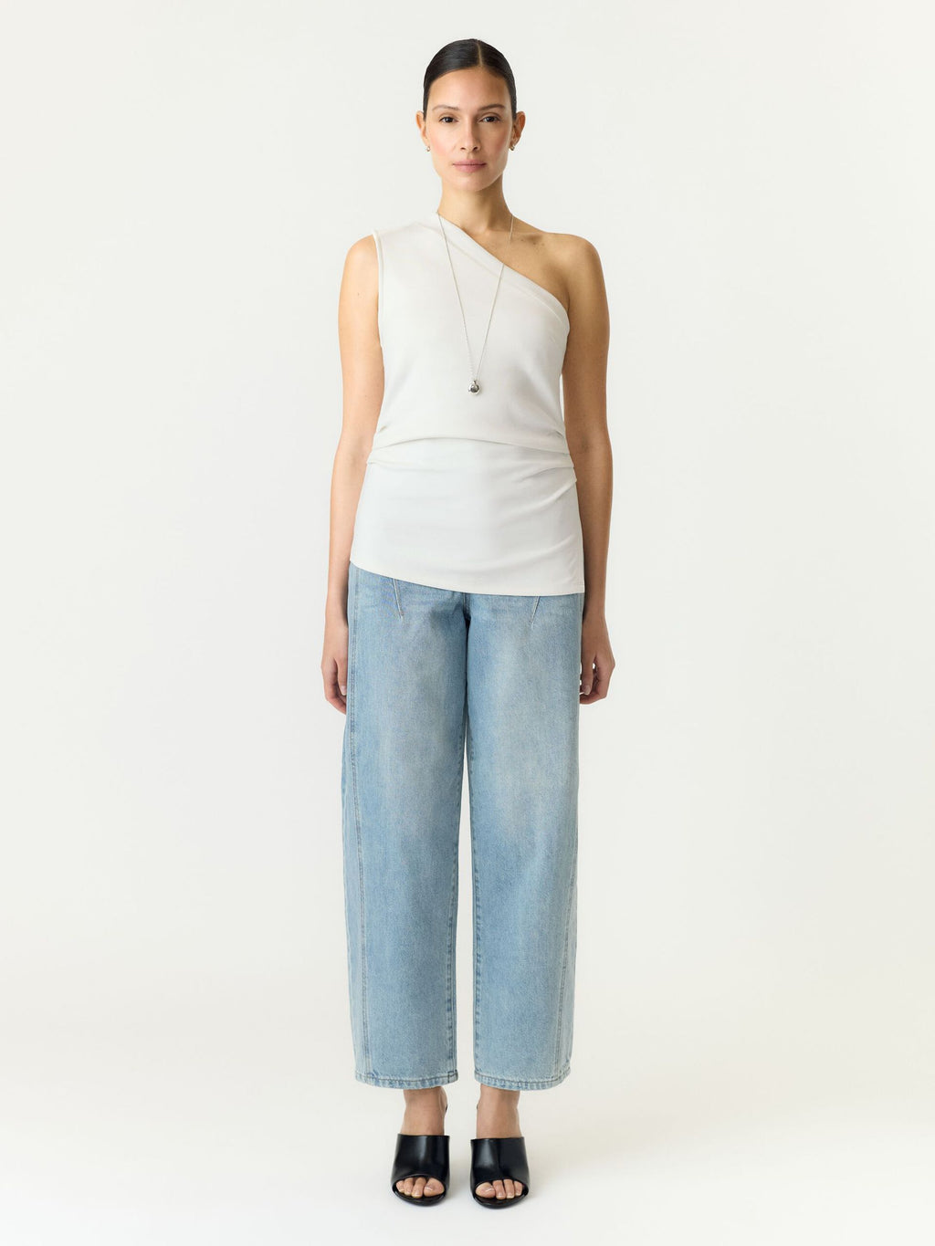  YASVENICE ONE-SHOULDER TOP