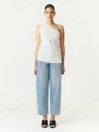  YASVENICE ONE-SHOULDER TOP