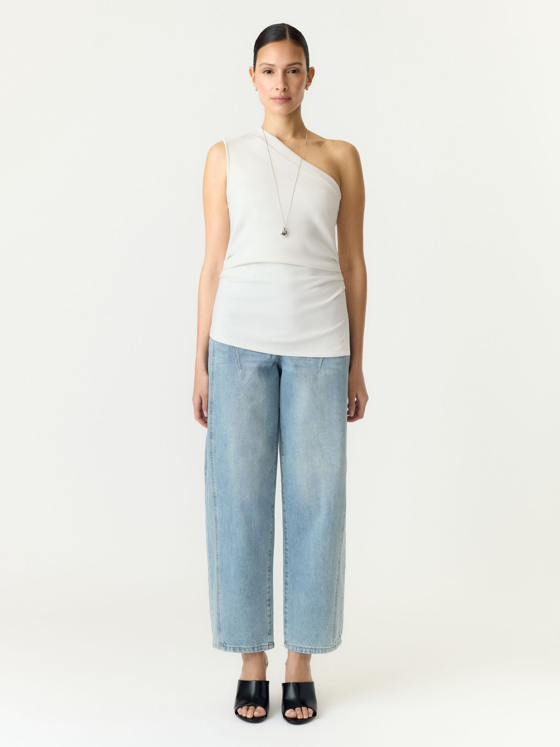  YASVENICE ONE-SHOULDER TOP