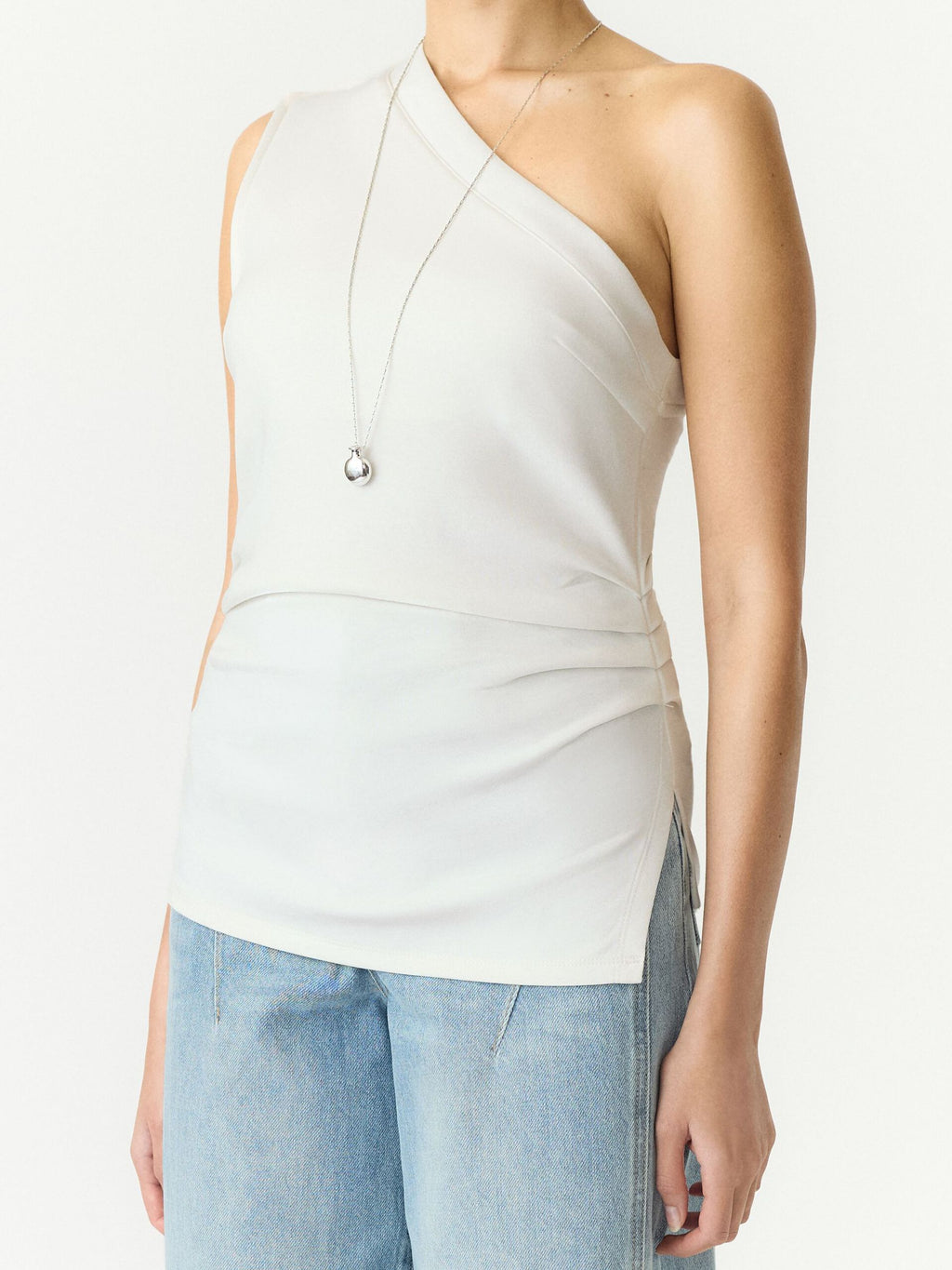  YASVENICE ONE-SHOULDER TOP