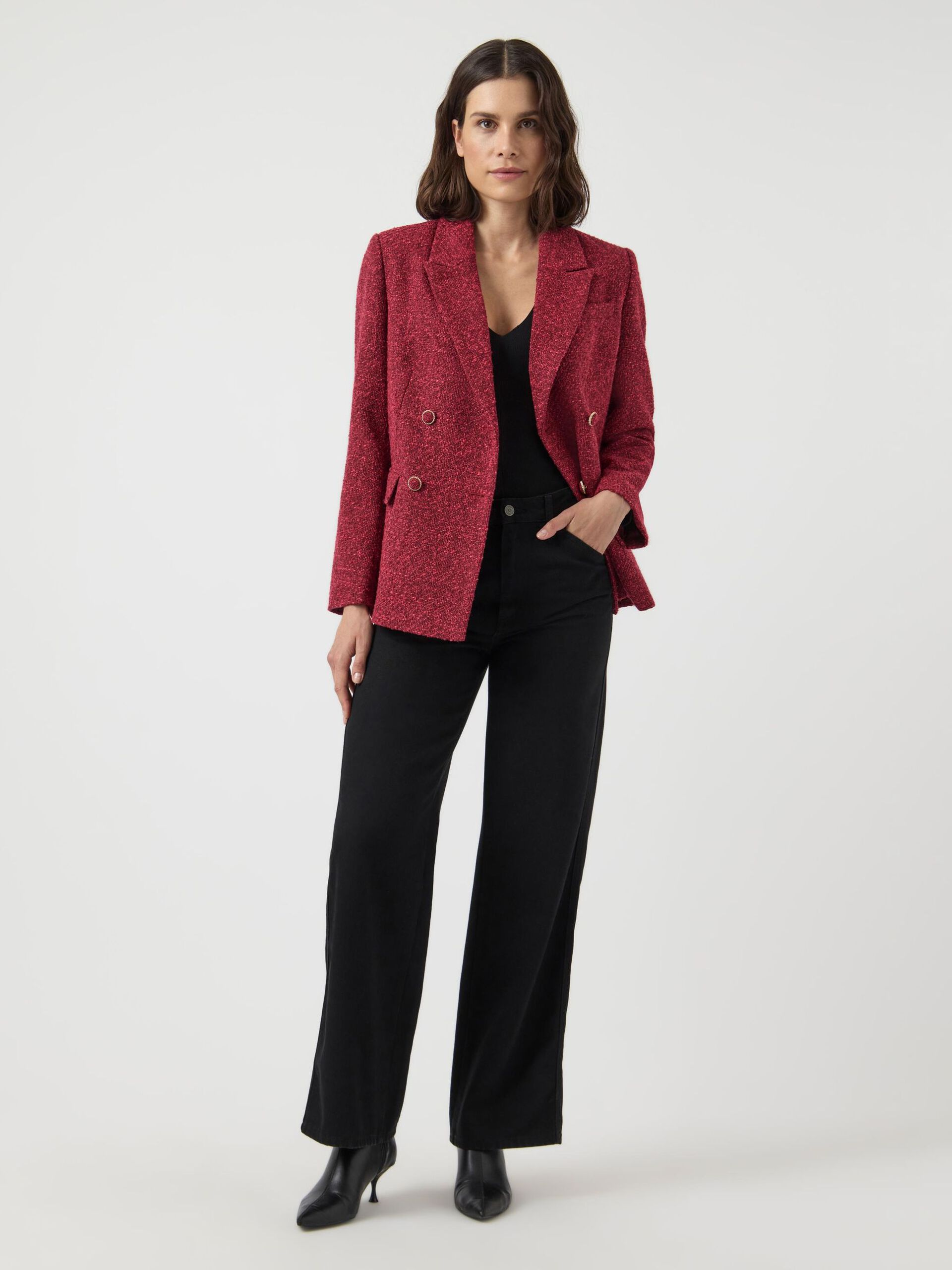  YASPETRA BOUCLE BLAZER