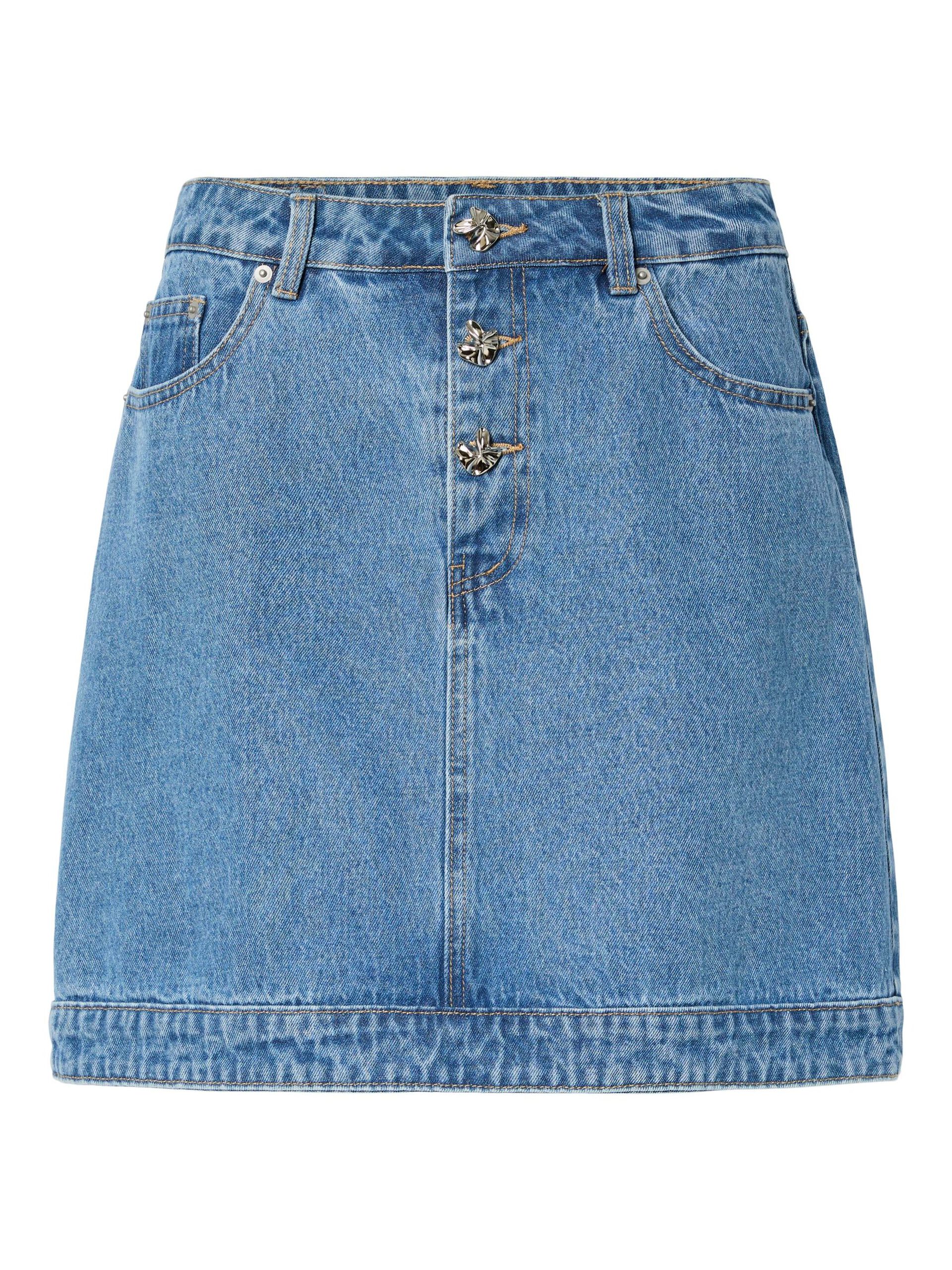  YASCECI DENIM MINIROK