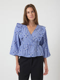  YASGINGA TOP MET 3/4-MOUWEN
