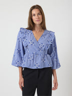  YASGINGA TOP MET 3/4-MOUWEN