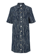  YASLORA 2/4 MINI DENIM JURK