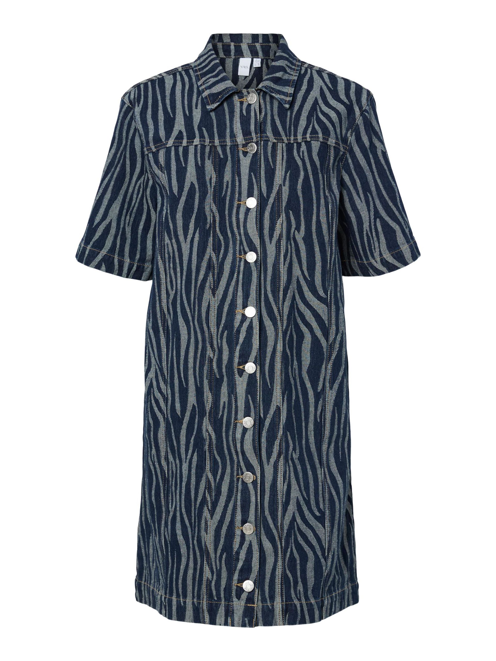  YASLORA 2/4 MINI DENIM JURK