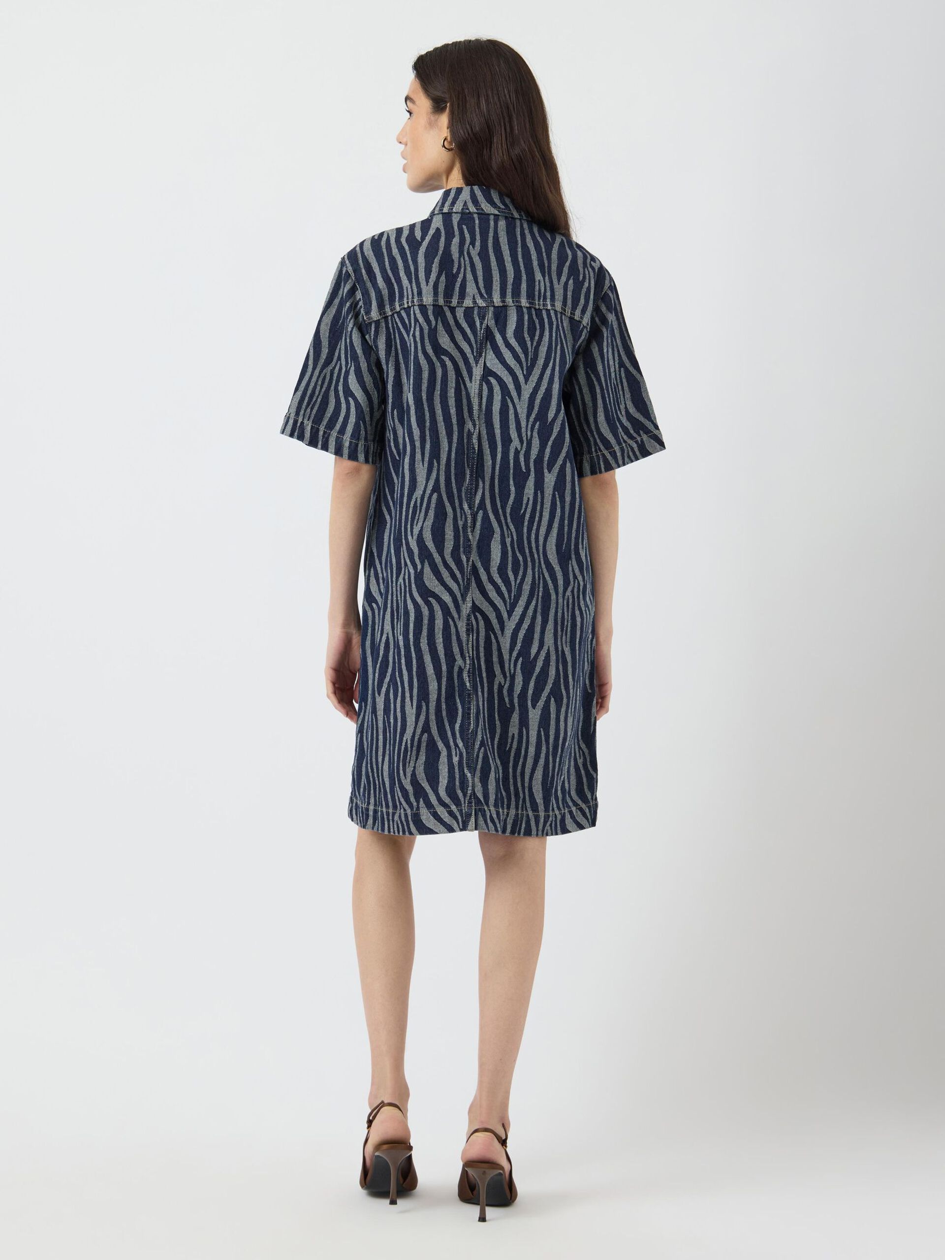  YASLORA 2/4 MINI DENIM JURK