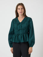  YASEBBA TOP MET LANGE MOUWEN
