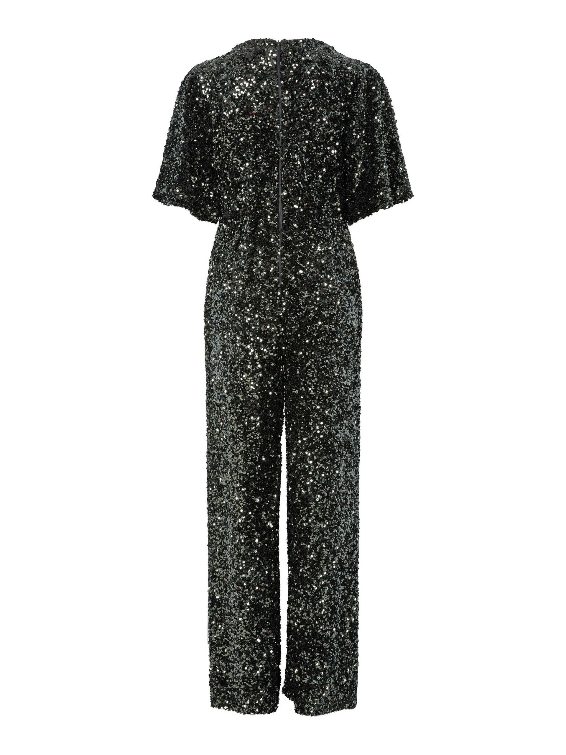  YASELLE 2/4 PAILLETTEN JUMPSUIT