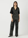  YASELLE 2/4 PAILLETTEN JUMPSUIT