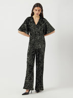  YASELLE 2/4 PAILLETTEN JUMPSUIT