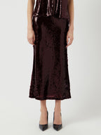  YASROYALINA PAILLETTEN ENKEL MAXI ROK