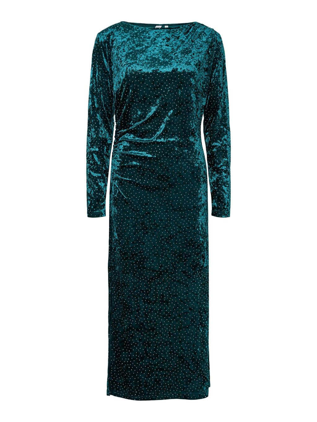  YASTILLIA FLUWEEL MAXI-JURK