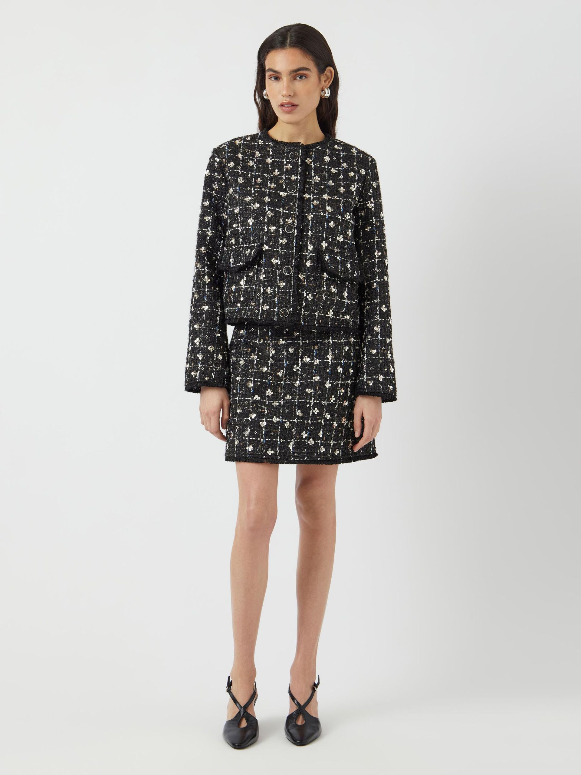  YASVALENDA TWEED MINIROK