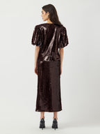  YASROYALINA SHIRT MET 2/4 MOUWEN