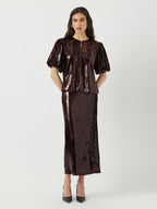  YASROYALINA SHIRT MET 2/4 MOUWEN