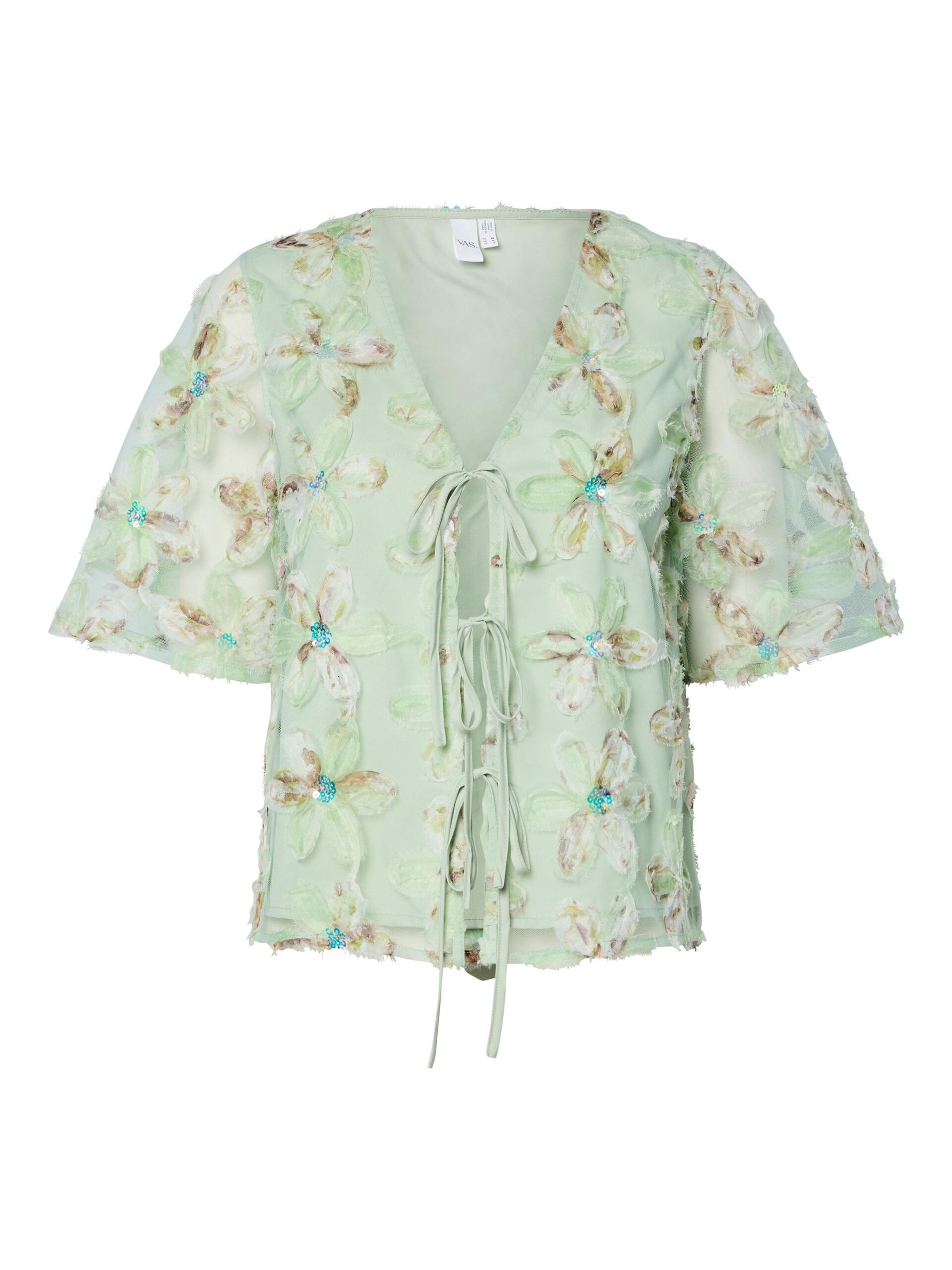  YASLUCCA SHIRT MET 2/4 MOUWEN