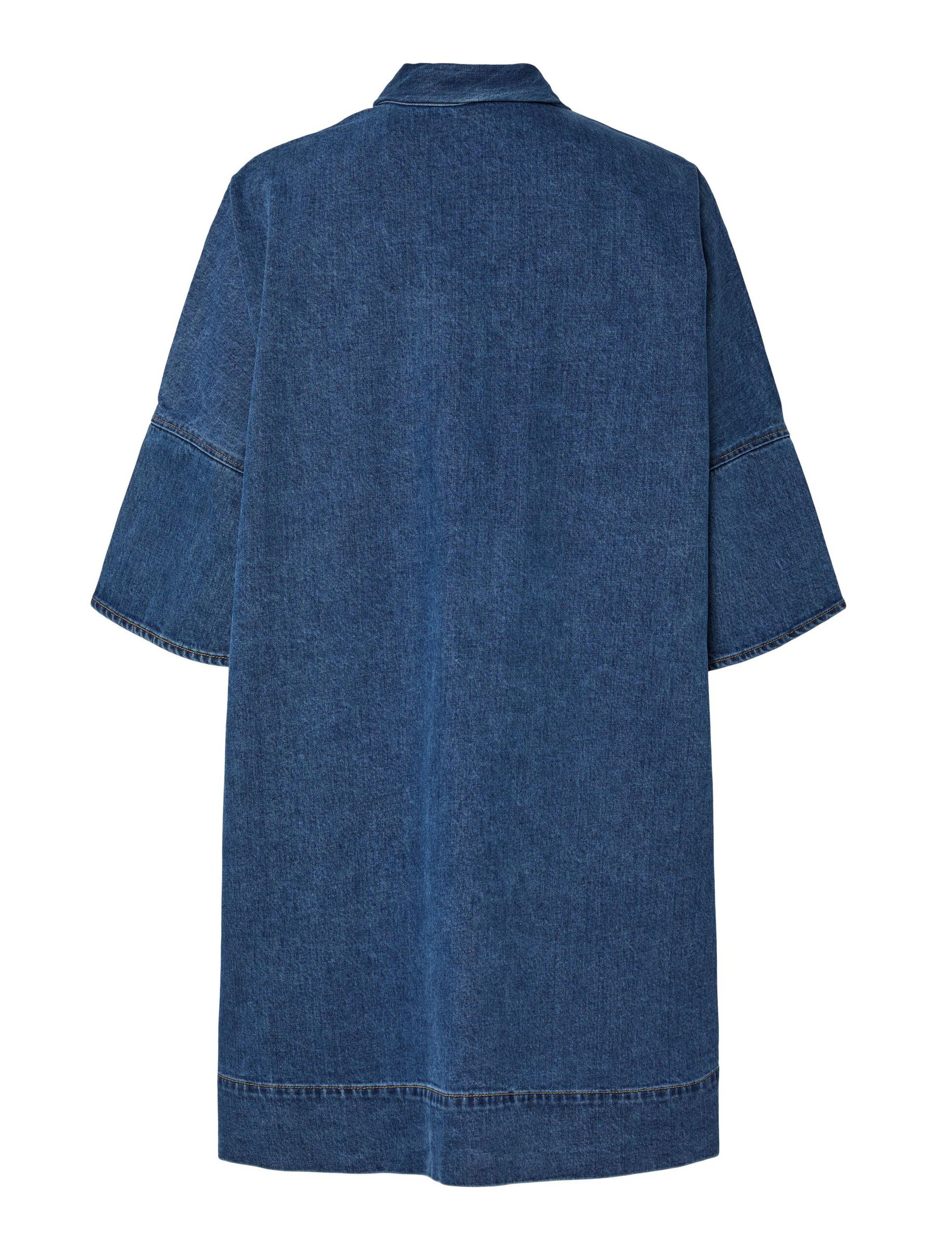  YASLIRA 3/4 DENIM JURK