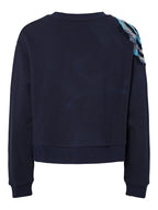 YASBLUGA MET DECORATIE SWEATSHIRT