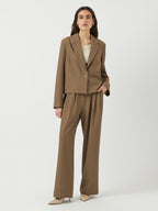  YASDAKOTA CROPPED BLAZER
