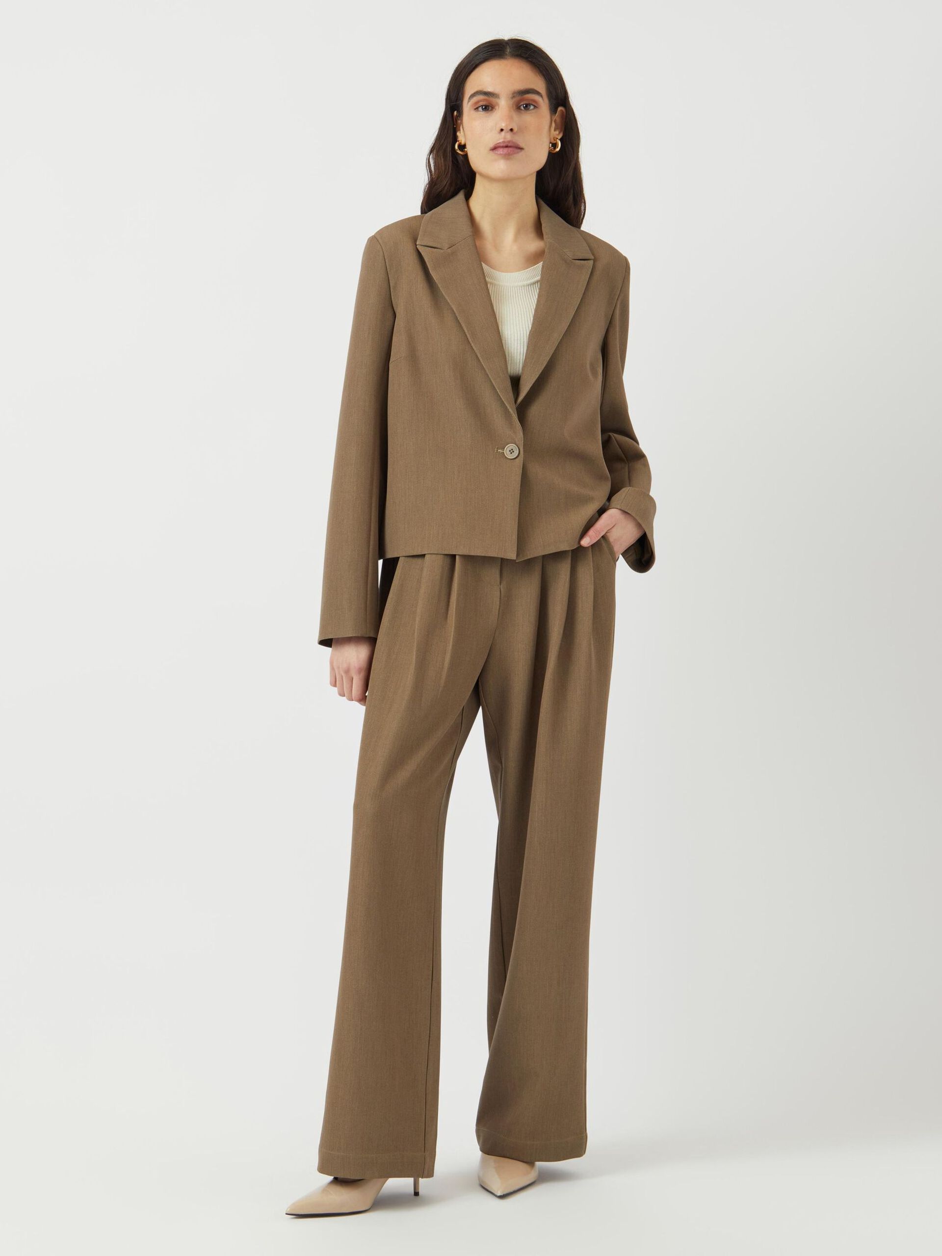  YASDAKOTA CROPPED BLAZER