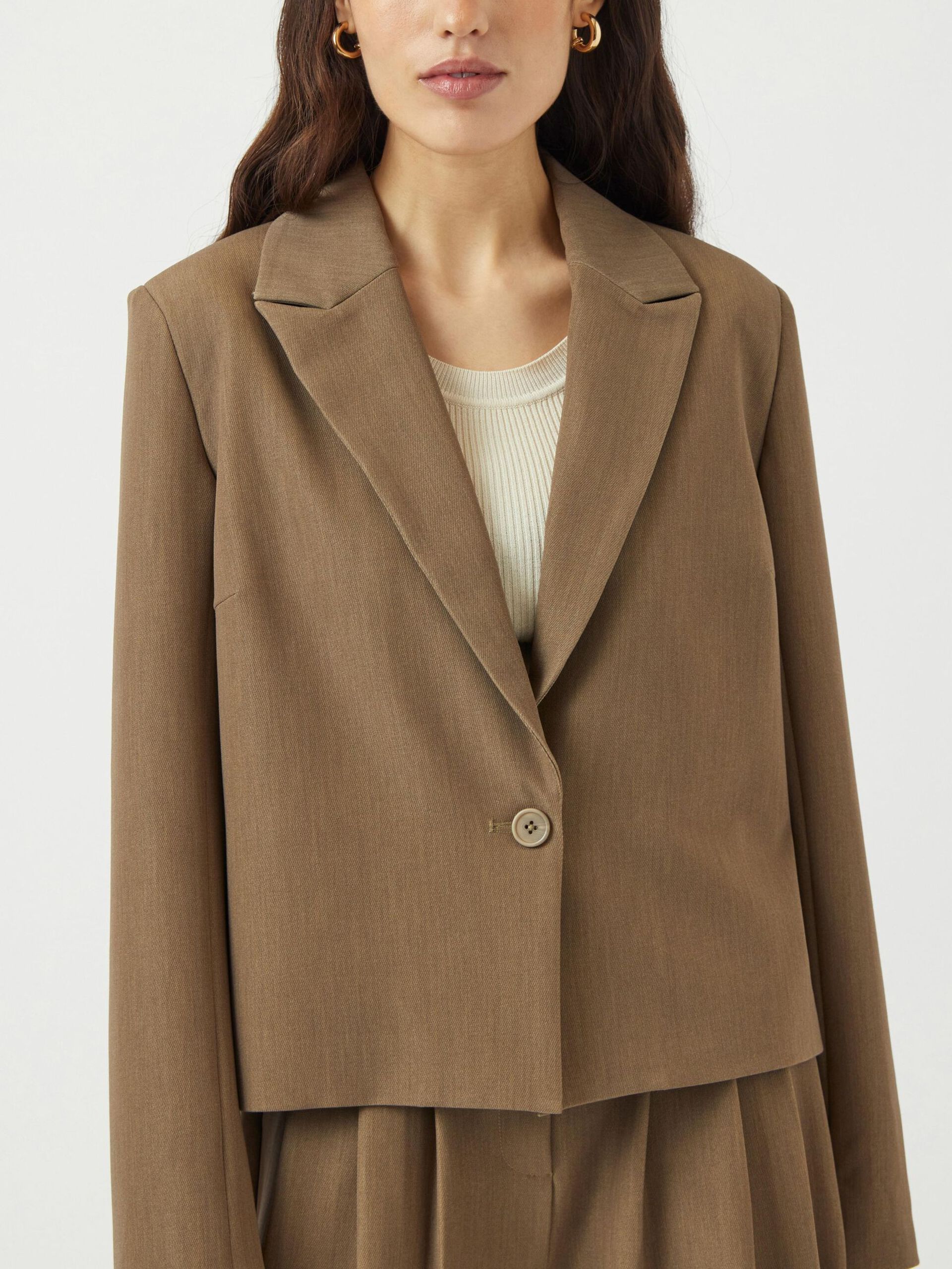  YASDAKOTA CROPPED BLAZER