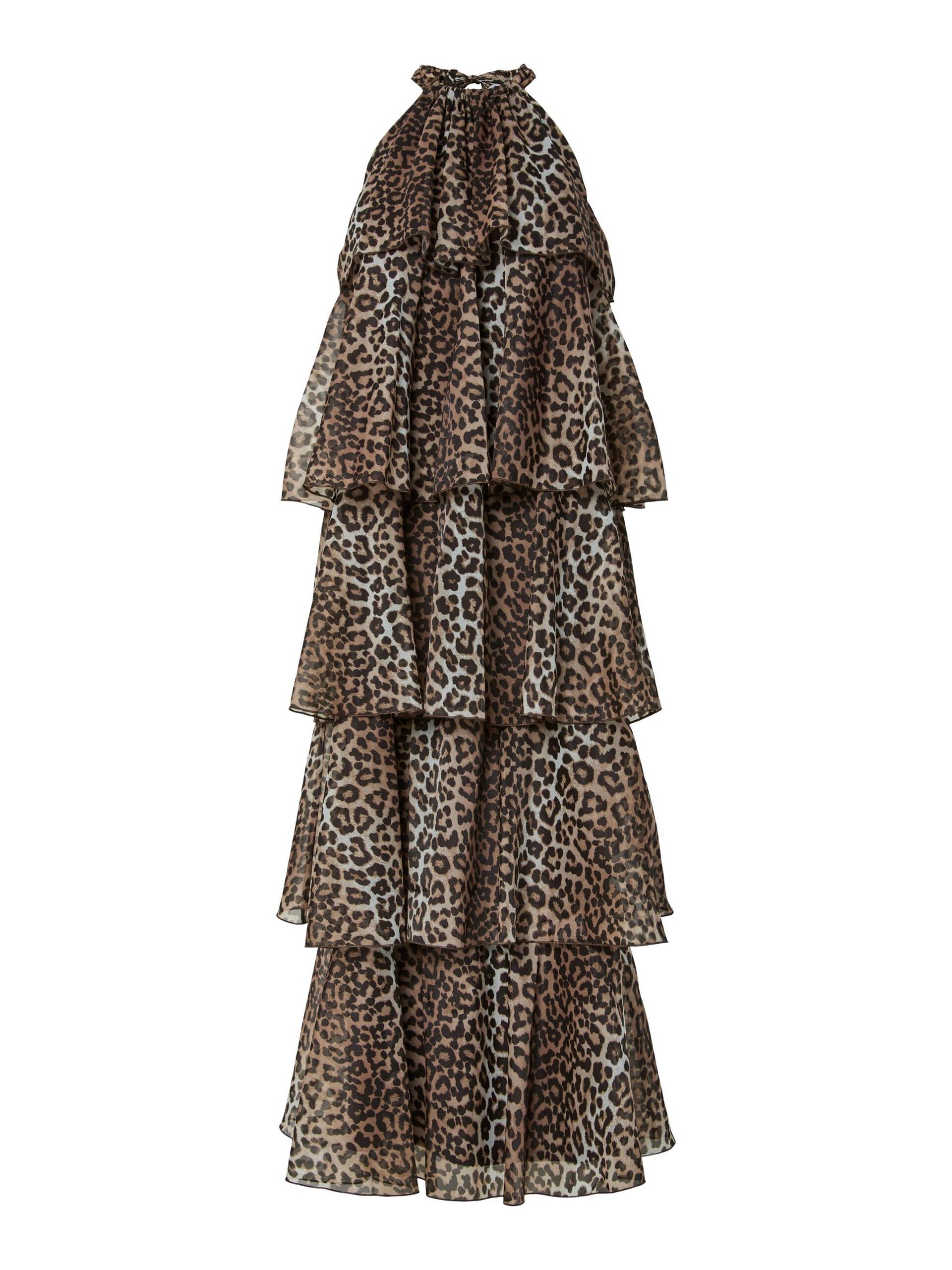  YASELOISE HALTER MAXI JURK