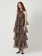  YASELOISE HALTER MAXI JURK