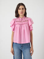  YASLUERA SHIRT MET KORTE MOUWEN