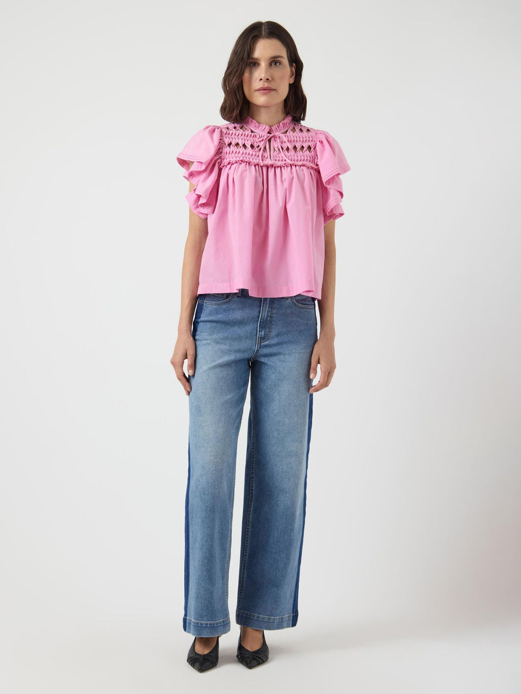  YASLUERA SHIRT MET KORTE MOUWEN