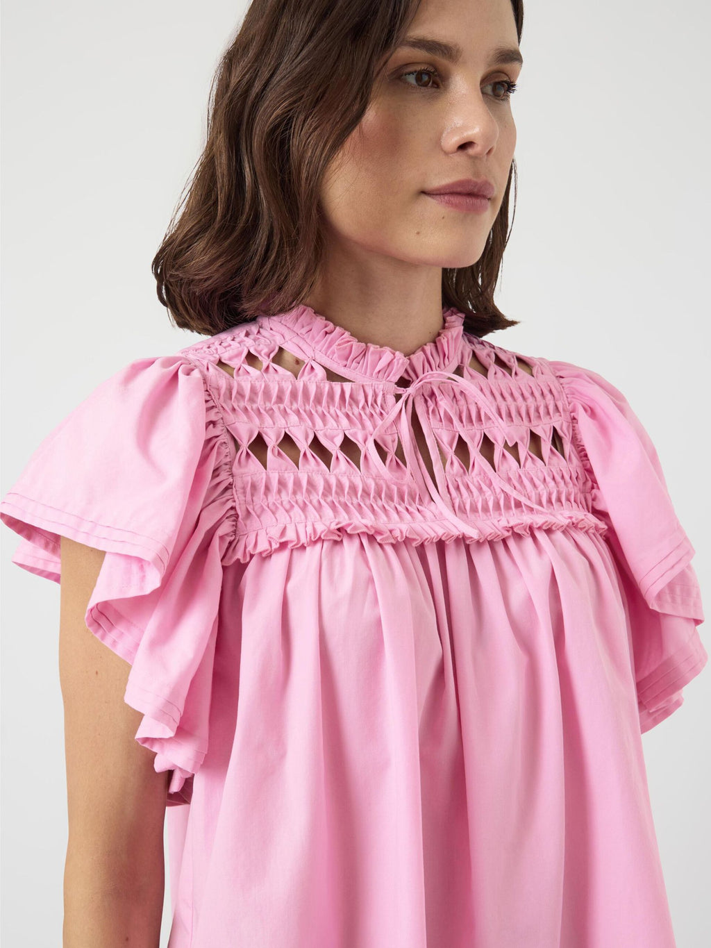  YASLUERA SHIRT MET KORTE MOUWEN