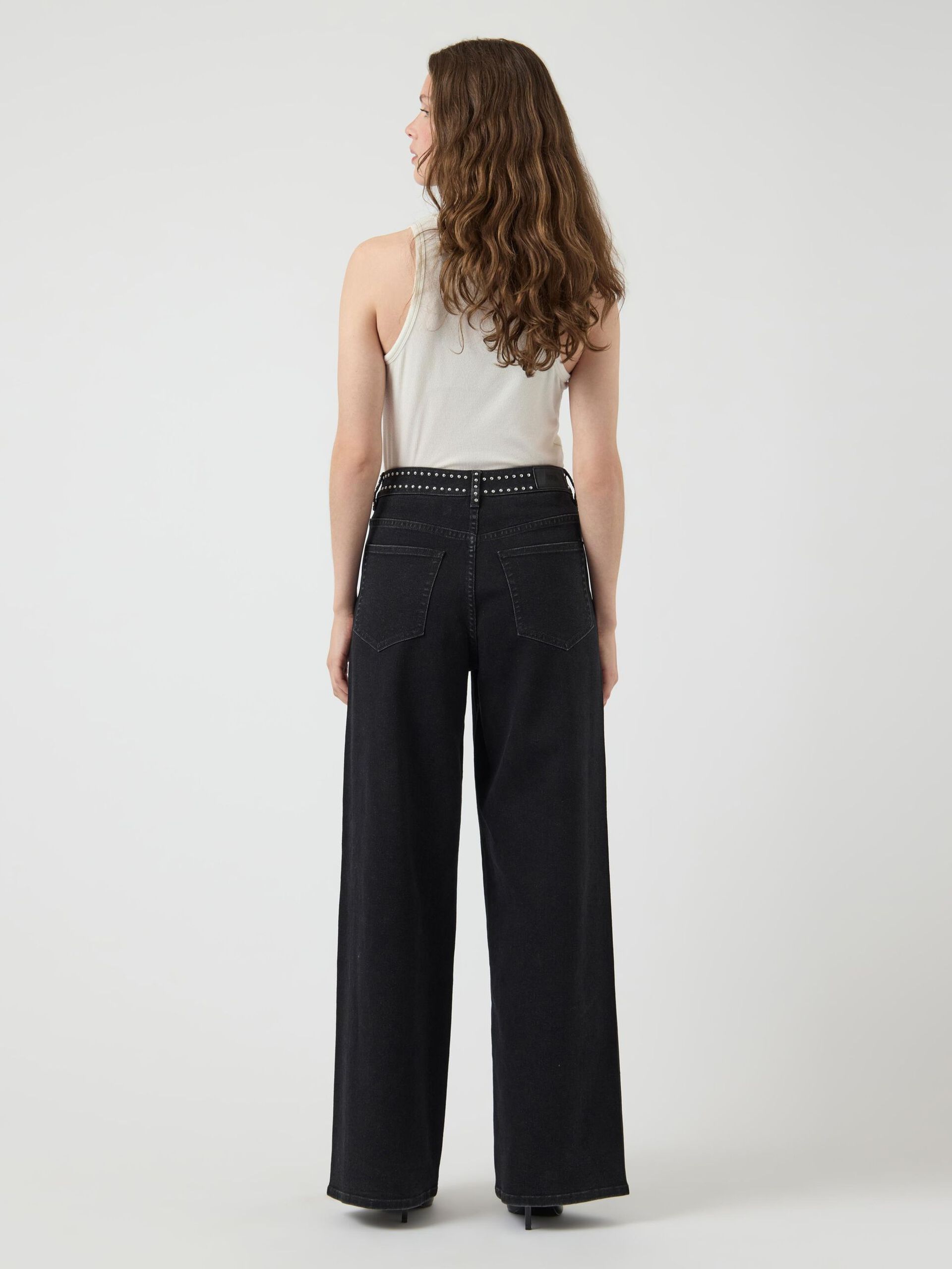  YASNOELLE HW STUDS JEANS