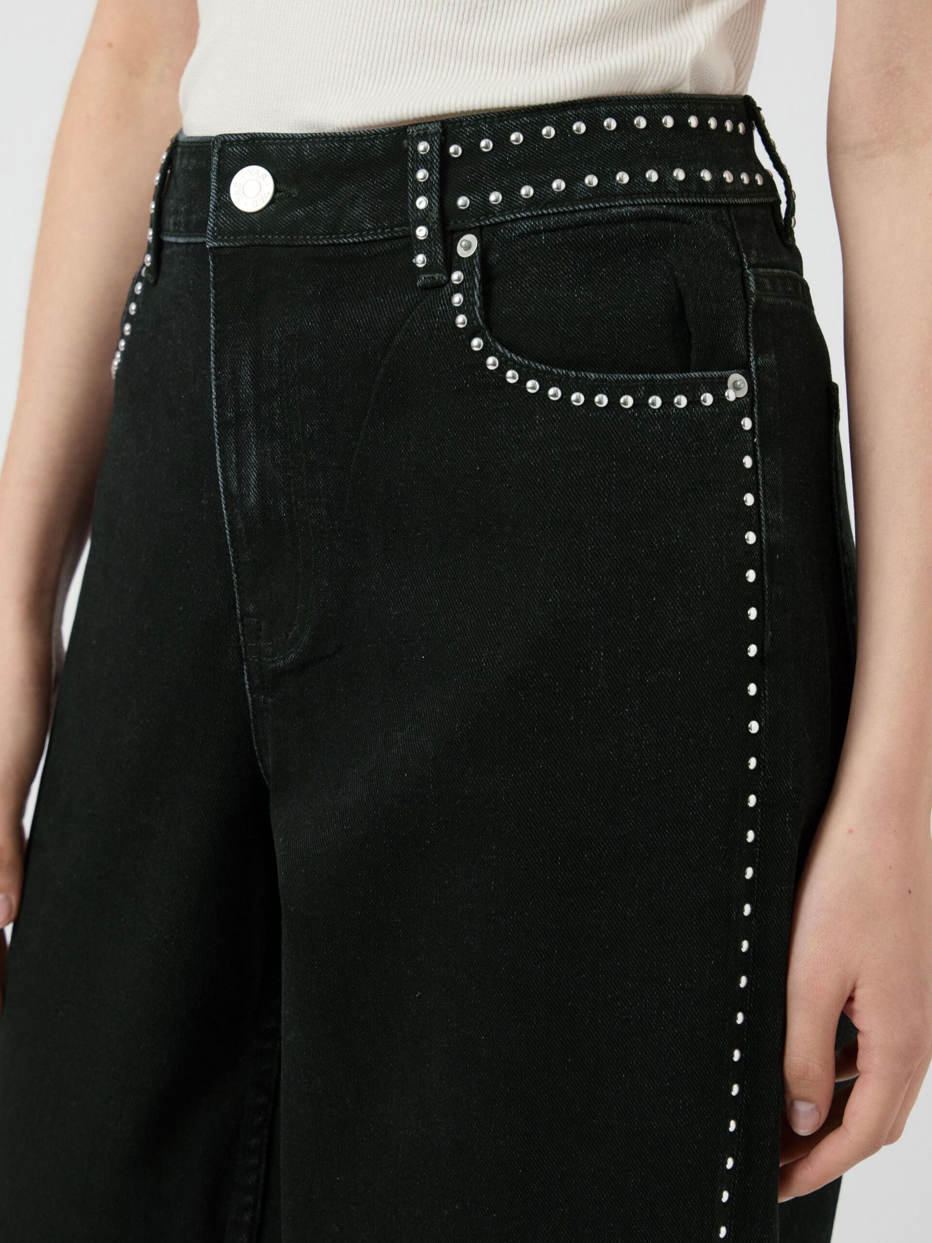  YASNOELLE HW STUDS JEANS