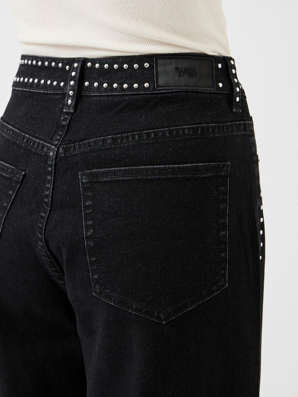  YASNOELLE HW STUDS JEANS