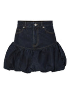  YASBROOKE DENIM BUBBEL MINIROK