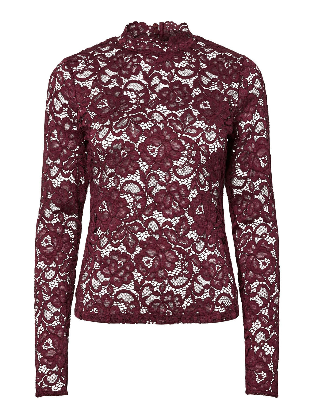  YASLACEY KANT TOP MET LANGE MOUWEN