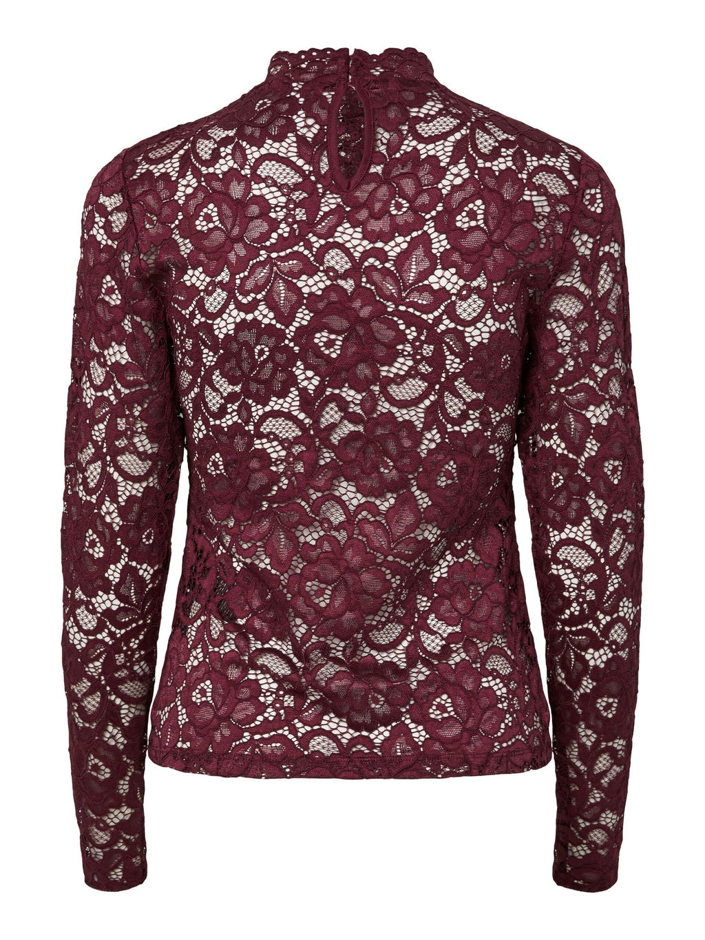  YASLACEY KANT TOP MET LANGE MOUWEN
