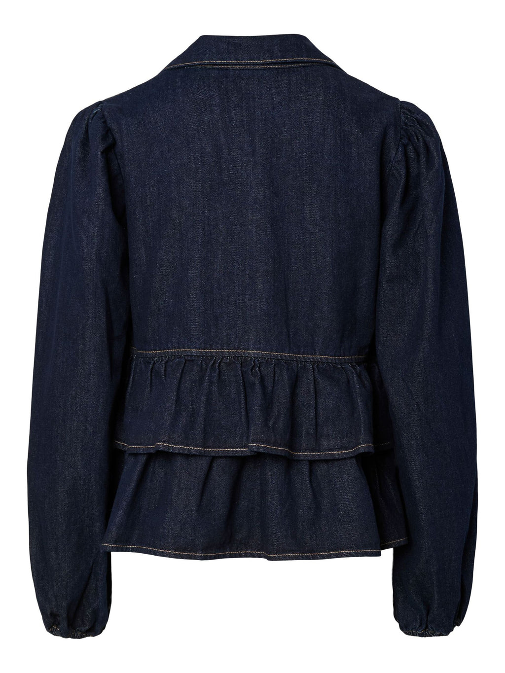  YASCELINA DENIM STRIK TOP