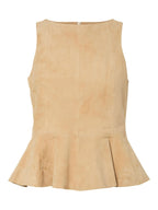 YASNOAH SUÈDE LEER TOP